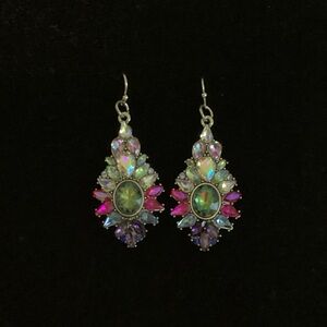 Elegant Multicolor Dangle Earrings